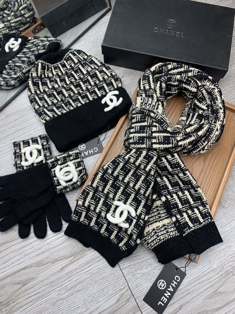 Chanel Caps Scarfs